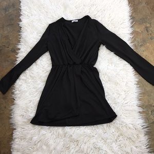 TOBI LONG SLEEVE MINI DRESS
